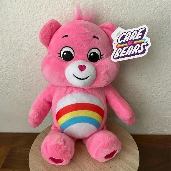 🆕Care Bears Pink Cheer Bear Soft Plushie 12”🆕 - Picture 2 of 8